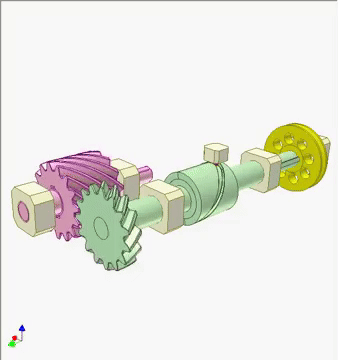 Helical Groove Cam Gear